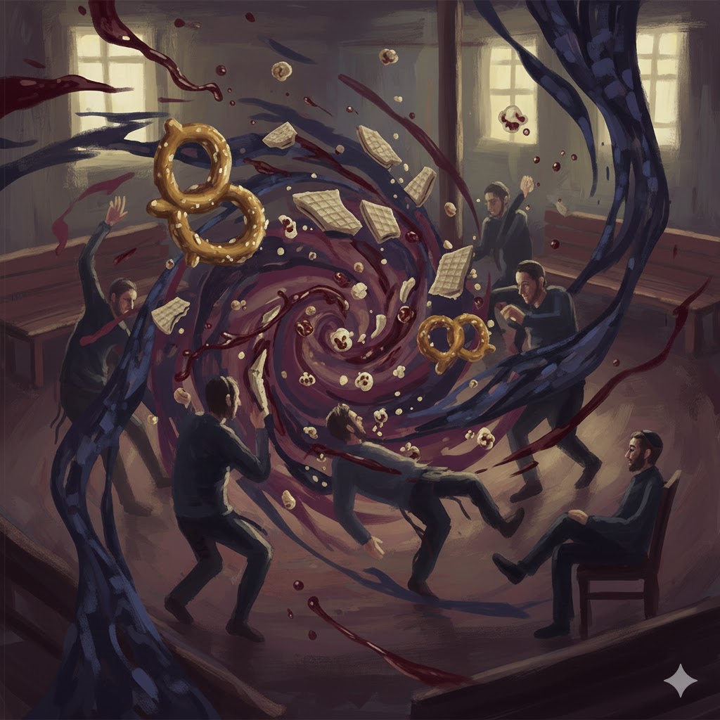 Clean Freak Goes to Mesivta Farbrengen